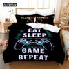 Duvet Cover Gamepad Bedding Set Kids Boys Teens Gifts Bedroom Decoration Video Game Duvet Cover For Youth New Game Controller