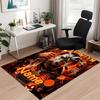 Benutzerdefinierter Name Halloween Horror Bedruckter Teppich, für Bürostuhl Wohnzimmer Schlafzimmer Küchenraum Dekor Geschenke.