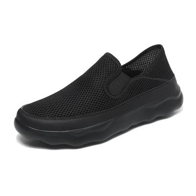 Men Casual Sports Summer Sneakers Breathable Lightweight Fashion Shoes Couple Walking Slip Mens Mesh Flats Plus Size