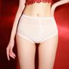 Ultra-Thin Sexy Horse Oil Silky  Pure Desire, Tearable, See-Through Temptation, Plus Size Glossy Triangle Panties For Women