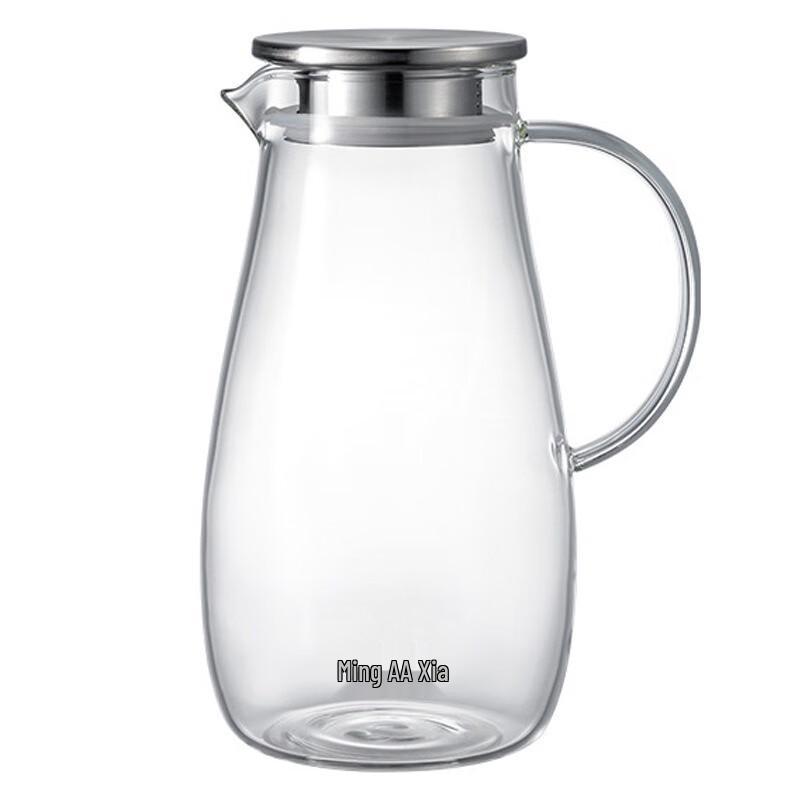 

Mingxia Large Capacity High Temperature Resistant Glass Water Pitcher