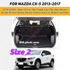 Car Trunk Mat For Mazda CX-5 2013 2014 2015 2016 2017 Custom High Quality Auto Interior Accessories Anti Dirty Leather Carpet