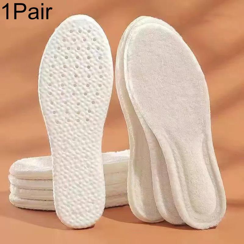 

1 пара хлопковых стелек, эластичные, флисовая подкладка, стелька для обуви, вентилируемые, зимние, теплые, унисекс, мягкая подошва, обрезаемые 45 бежевый