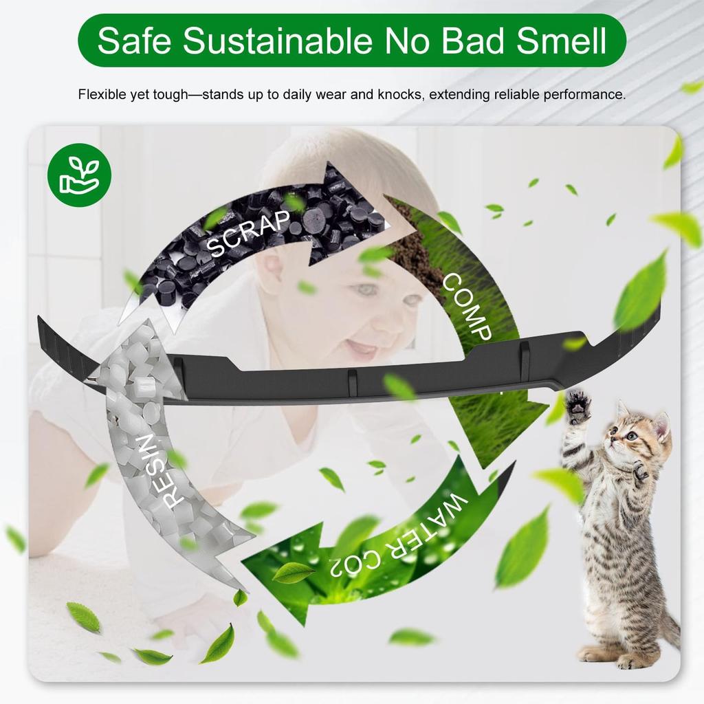 Xipoo Hood Protector Compatible With 2015- Ford F150 Hood Deflector TPE Shield Replacement For 2015 2016 2017 2018   Ford F-150 Accessories