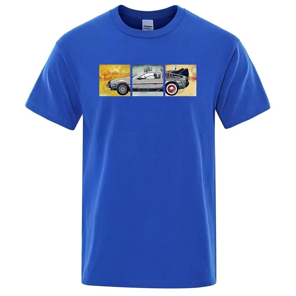 Summer Brand Tshirt Men Classic Movie Series T-Shirts Fashion Funny Print T Shirt Cotton Short Sleeve Tees
