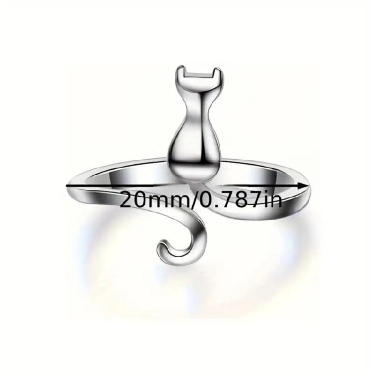 Crochet Rings for Finger Adjustable Size Yarns Knitting Rings Open Finger Rings