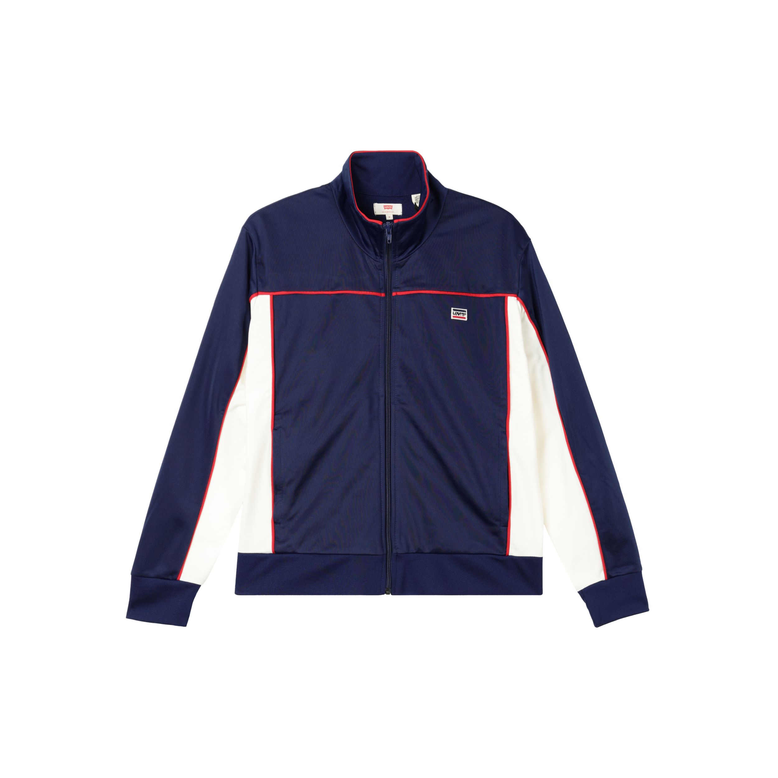 

Куртка женская Levis с вышитым логотипом, на молнии, со стойкой, цветная блок-расцветка, синяя 52393-0000 XS