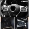 For Nissan Teana Altima 19-2020 Silver Interior Steering Wheel Cover Trim 2P