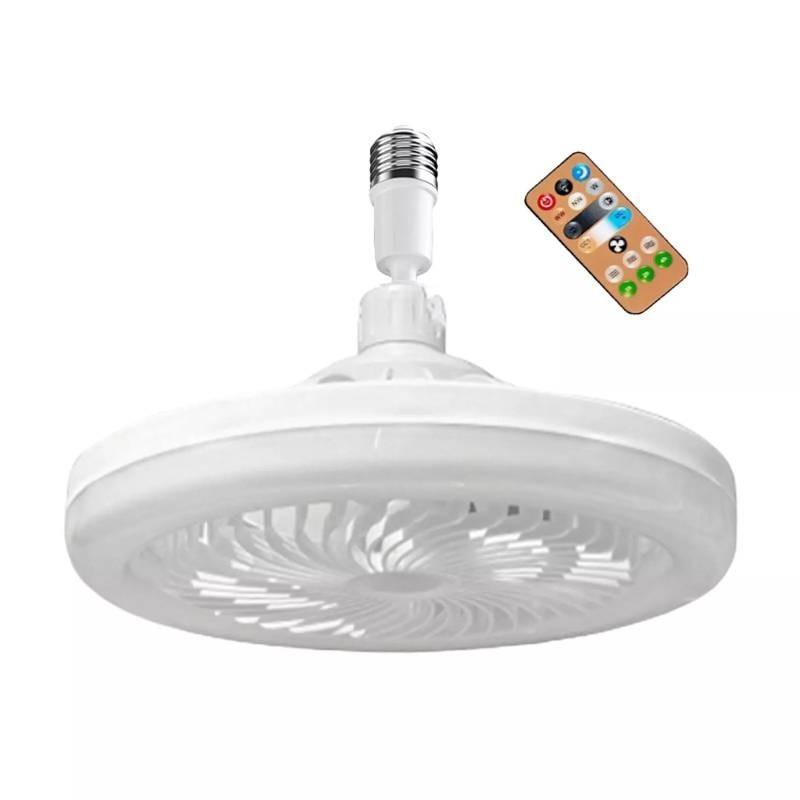 

Modern E27 Ceiling Fan Light For Living Room And Bedroom With Remote Control And Aromatherapy Feature белый