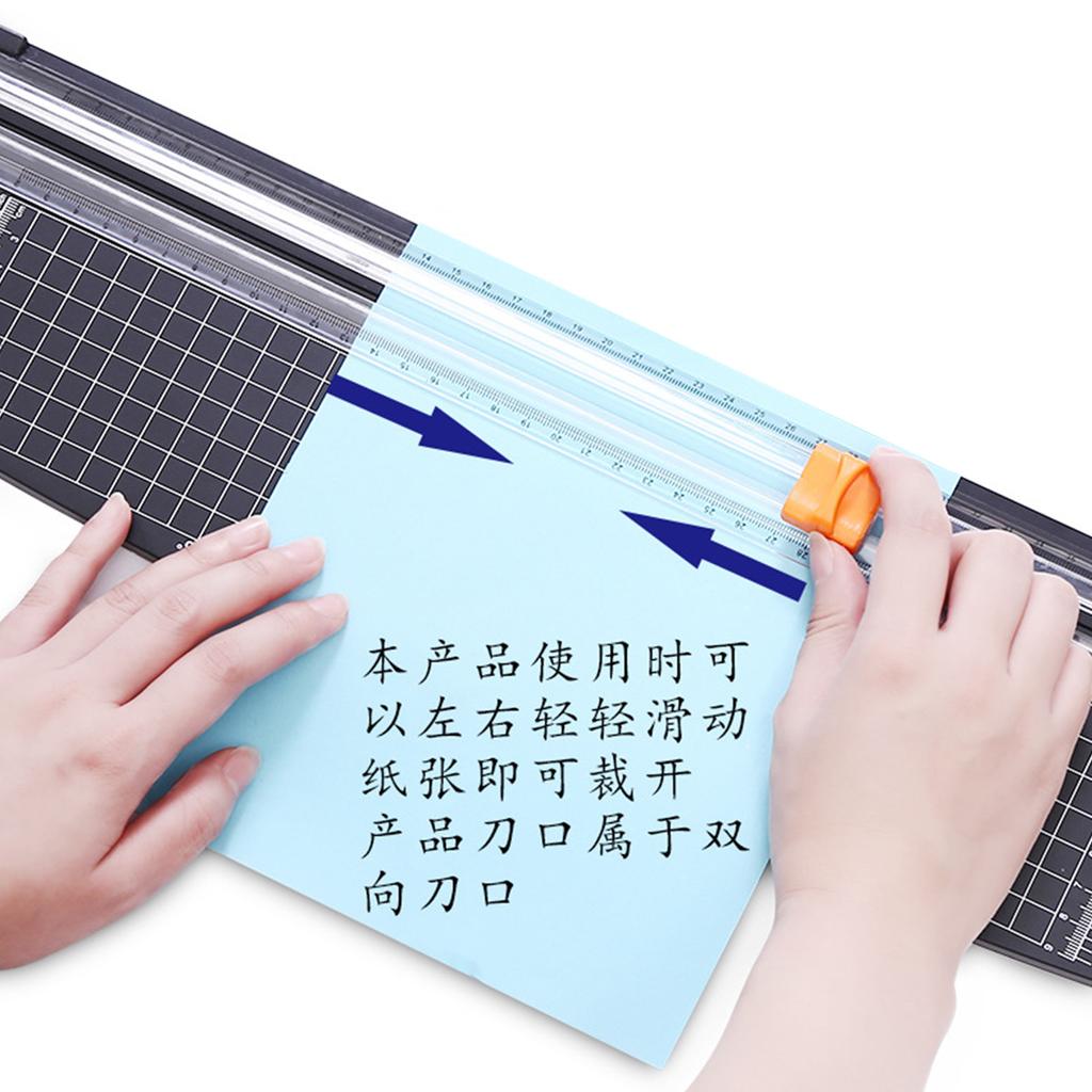 A3 Schneidemaschine für Folienpapier 16,5 Zoll Sichere, reibungslose Bedienung Kleiner, tragbarer Papierschneider zum Basteln