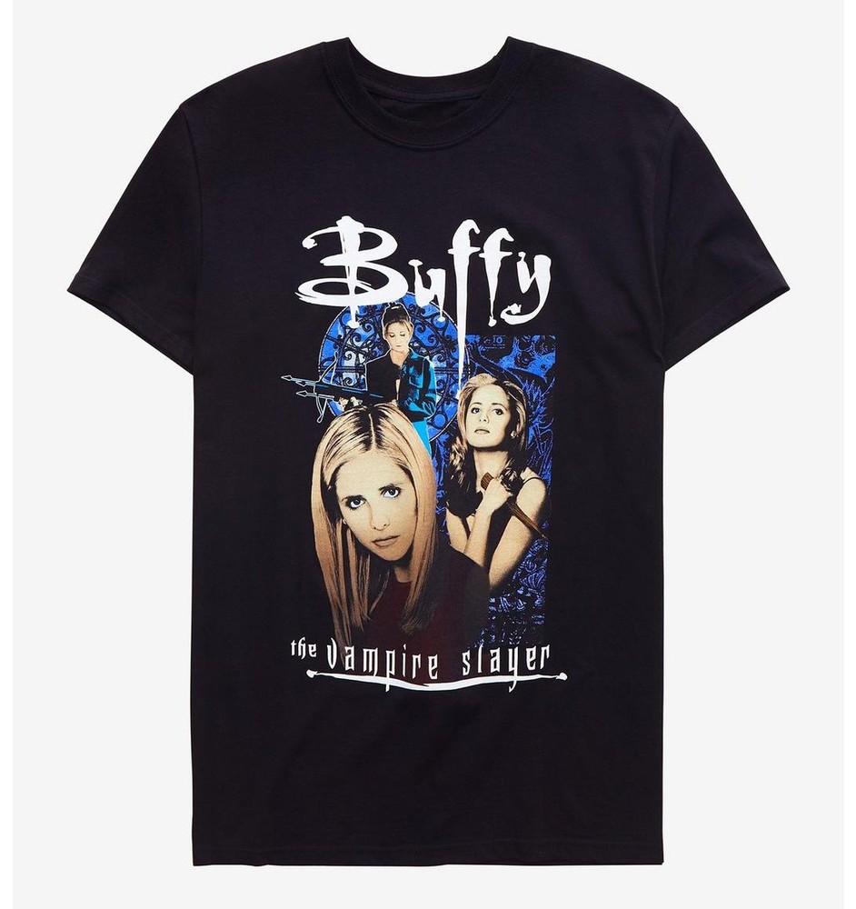 Buffy The Vampire Slayer T-Shirt Size S-5XL Unisex T-Shirt L