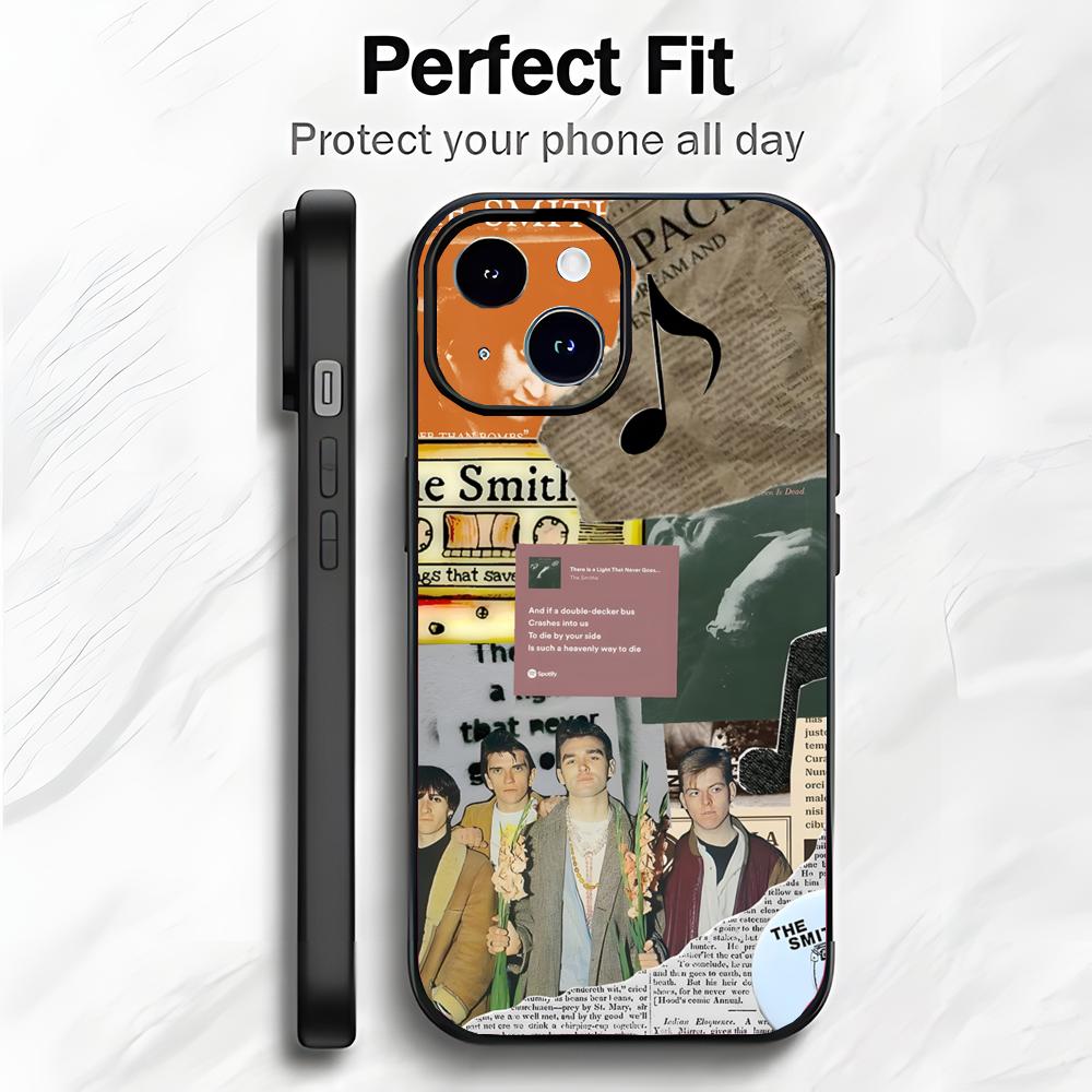 Legendary British Band T-The Smiths Phone Case Phone Case Soft Packaging Lightweight For iPhone17 16 15 14 13ProMax