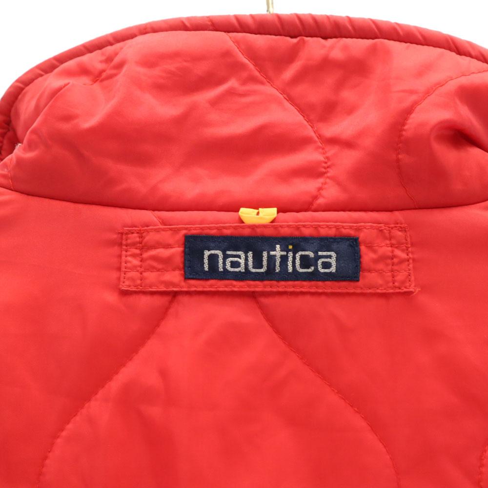 Nautica 90s Old Quilted Jacket L Red Men's Used