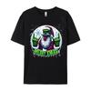Merry Xmas Heavy Metal Christmas Rocknroll Santa Skull Tshirts Faddish Crew Neck Fitness Tight Cotton Fabric Unisexs T Shirt