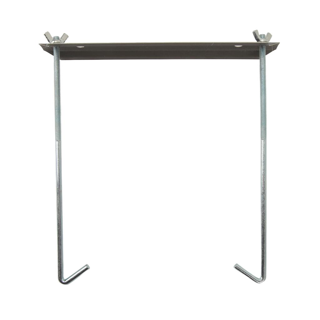 Battery Hold Down Kit Universal Stainless Steel Battery Crossbar with 8.7in Support Rods Carbon