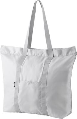Yamazaki Jitsugyo Washable Checkout Basket Light Gray Zipper W55 X X Not Include Tower 3WAY Shopping Bag Eco Bag Cold Insulation Thermal Folding 2125