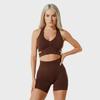 Seamless European & American Yoga Set: Beautiful Back Bra & High Waist Shorts