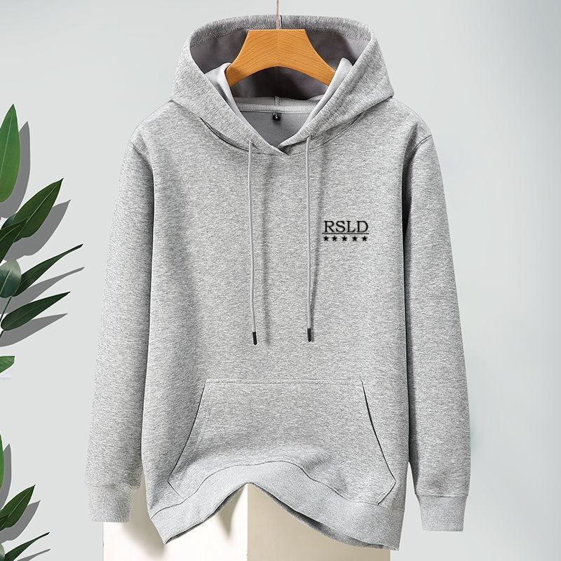 Warm Men's Hooded Sweatshirt Letters Designer Harajuku Fashion Overfit Cheap Y2k Vintage Streetwear Tops 90s Winter Male Hoodie