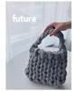 Icelandic Wool DIY Chunky Knit Korean-Style Tote Bag