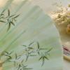 Creative Vintage Folding Fan with Tassel Portable Handheld Fan New Chinese Style Decorative Hand Cranked Fan Party