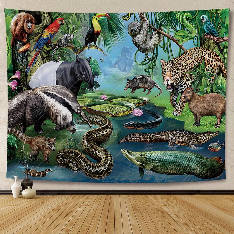 Bohemian Animal Tapestry - Ins Style Mandalay Background Cloth