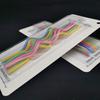 Macaron Color Birthday Candle Color Spiral Birthday Cake Twist Creative Expression Curved Shape Thread Rotation