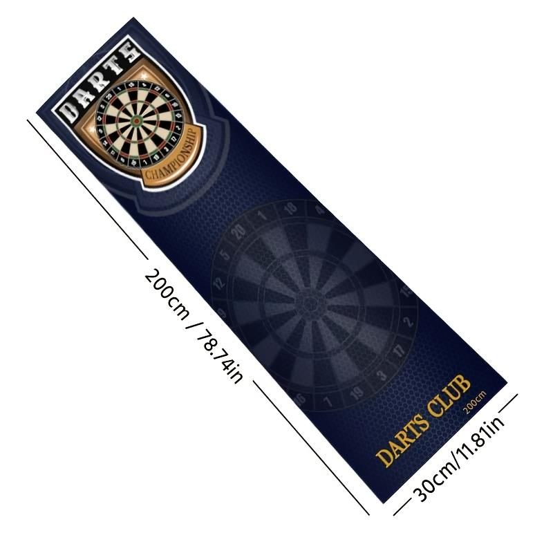 Neon Cyber Darts Speciale Vloerbedekking Antislip Dart Werplijn Vloermat Huis Spelkamer Decoratie 30x200cm 12x79inch