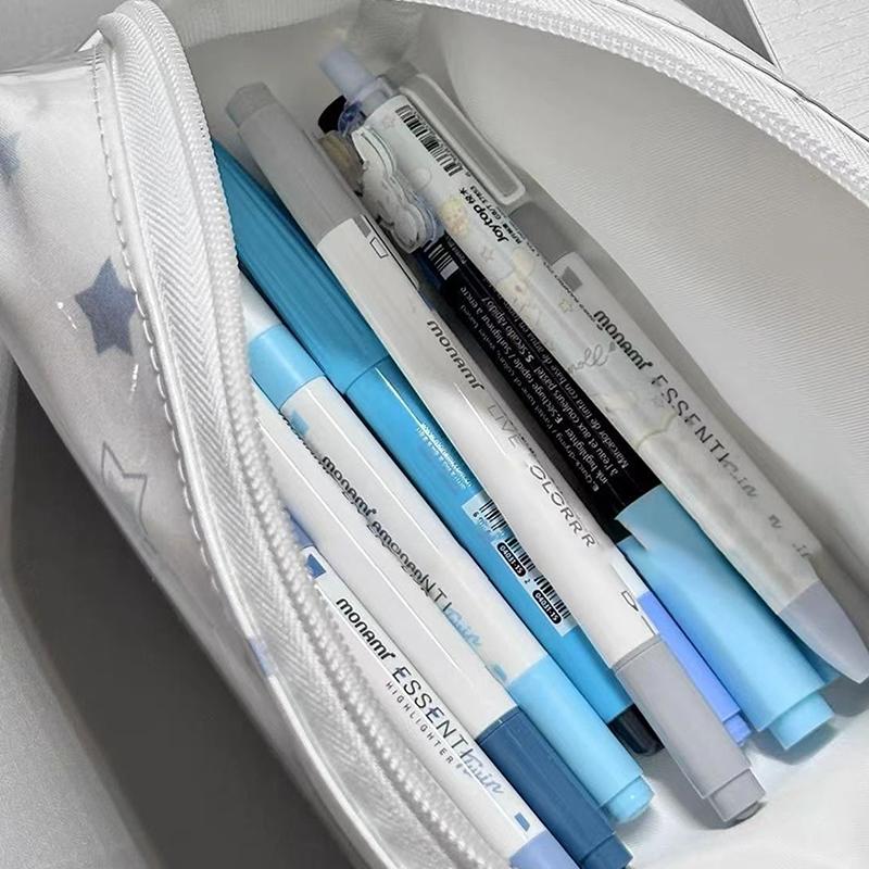 

Милый Звездный Собака Паттен Большая Вместимость Пенал Косметичка Канцелярские Принадлежности Студент Подарок