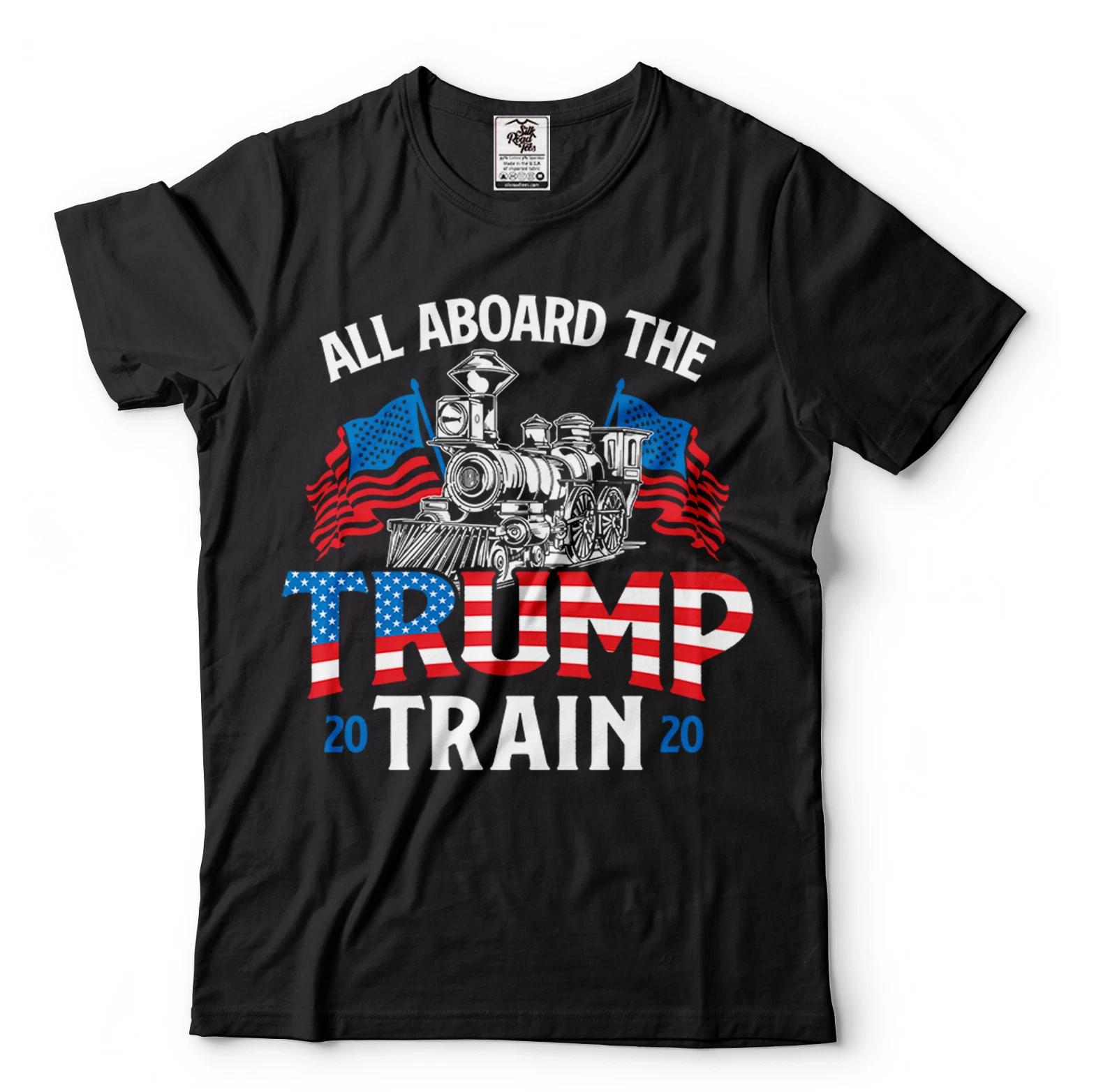 Trump train T-shirt, Trump mens T-shirt, Trump 2024 t T-shirt, funny trump T-shirts L