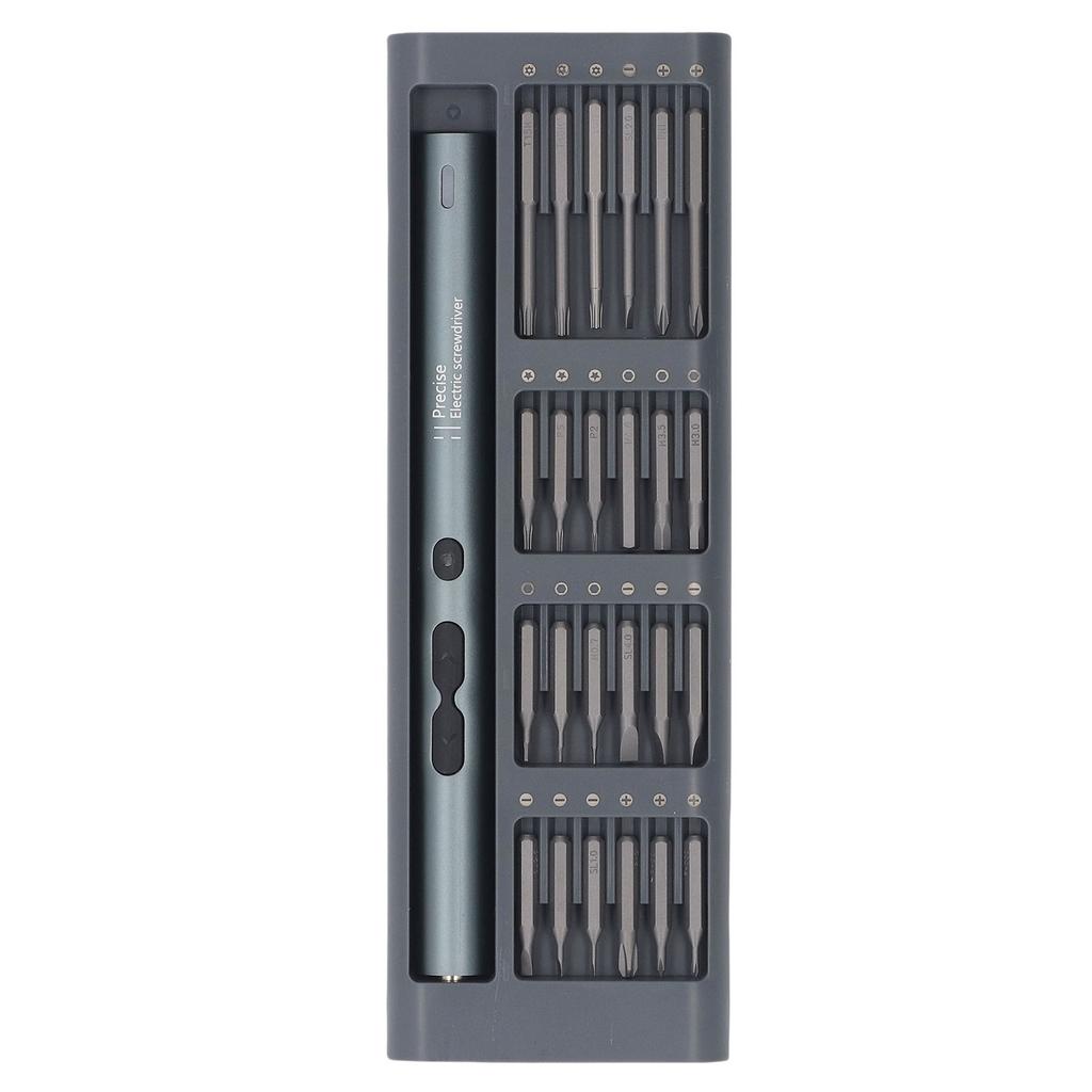 Electric Screwdriver Set 62 in 1 Design 200rpm Speed Type C Charging Port Power Screwdriver Repair Tool Kit