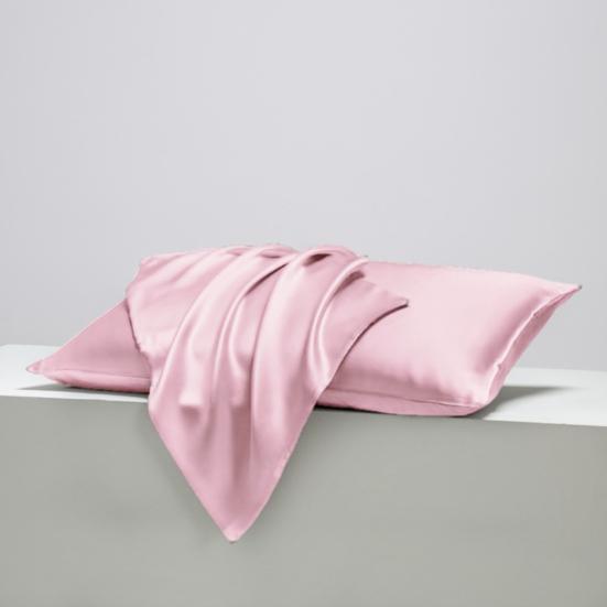 Satin Pillowcase Smooth Cooling Faux Silk Pillow Case for Sleeping Wrinkle-Free Pillow Cover for Women Men