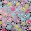50pcs 12mm Acrylic Star Beads Colorful Five-pointed Star Loose Beads For DIY Jewelry Making Bracelets Phone Chain Accessories