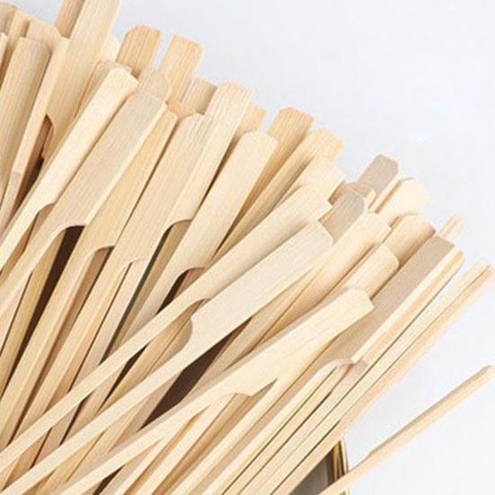 500 ks sada koktejlových špejlí, 4 styly a 3 velikosti, dlouhé bambusové špízy na předkrmy, nápoje, dezerty, dekorativní dřevěné tyčinky na párty