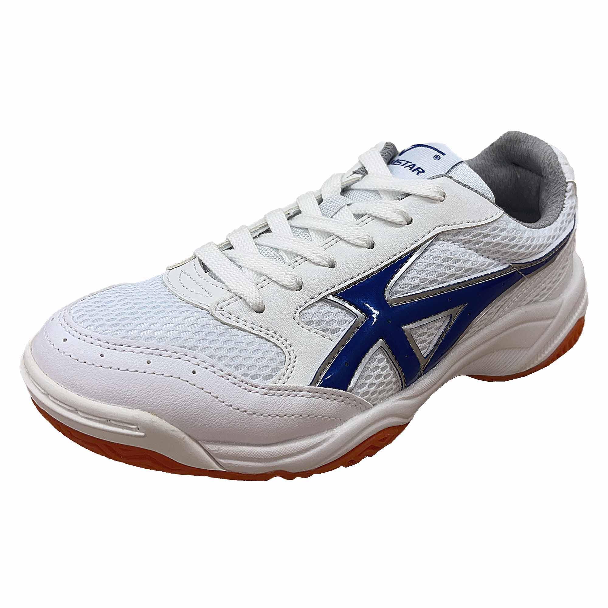 

Кроссовки Gym Gymstar Shock 2E [Moonstar], S400, Легкие, Амортизирующие, Антибактериальные, Дезодорирующие, 21см~31см, Мужские, Женские, W/Navy, 27.5 см,