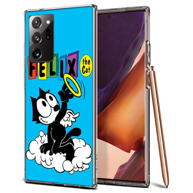 

F-Felix the Cats Funny Phone Case for Samsung A55 A35 A25 A15 A07 A05S A16 A17 A26 A36 A37 A56 A57 Galaxy Note 20 10 A50S A71 A5 Samsung A20(A30)