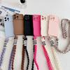 Braided Crossbody Strap Lanyard Phone Case For iPhone 16 15 14 13 Pro Max 12 11 16promax 15pro Shockproof Fashion Soft Cover