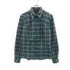 Check Pattern Long Sleeve Alessandria Tour Shirt S Outdoors Women Used