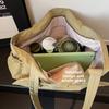 Japanese Style Tote Bag for Women Large Capacity Bow Shoulder Bag Fashi and Versatile Commuting Bag College Student Fashi