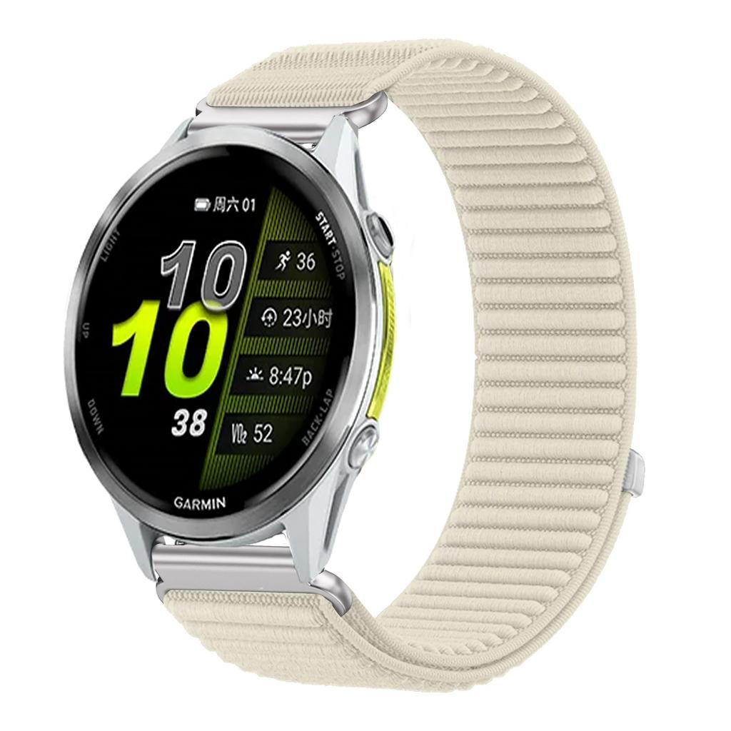18mm 20mm 22mm Nylon Loop Strap for Garmin Forerunner 970 570 965 955 165 55/Venu 4 45mm 41mm Bracelet for Garmin Vivoactive 6 5