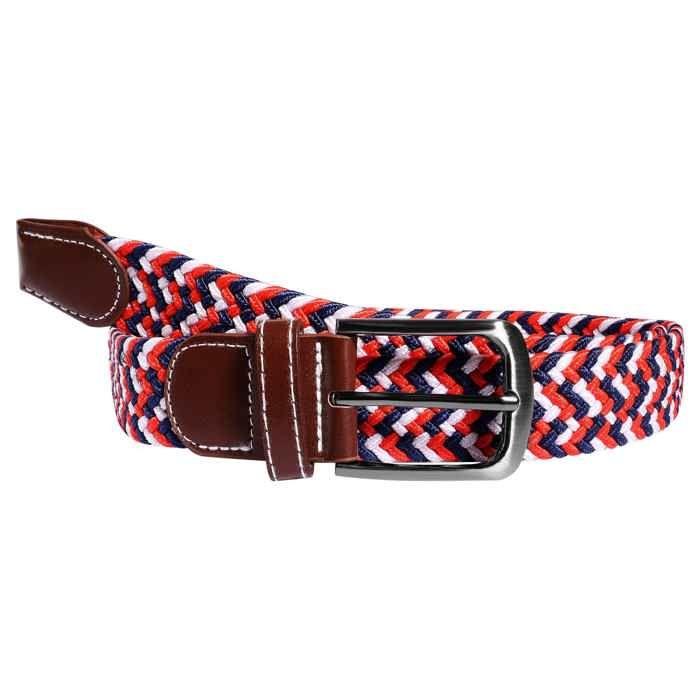 XXL Belt - Maritime - Red Polyester - 120 Cm - Pin Buckle