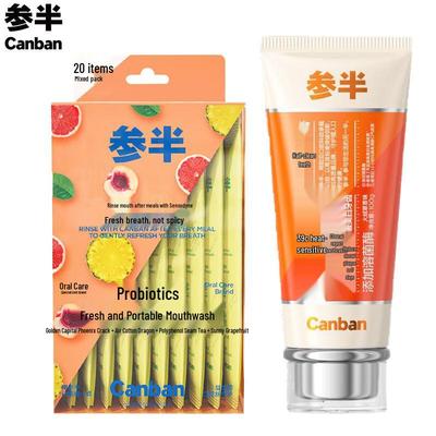 Canban Fireweed Toothpaste & Mouthwash Family Set