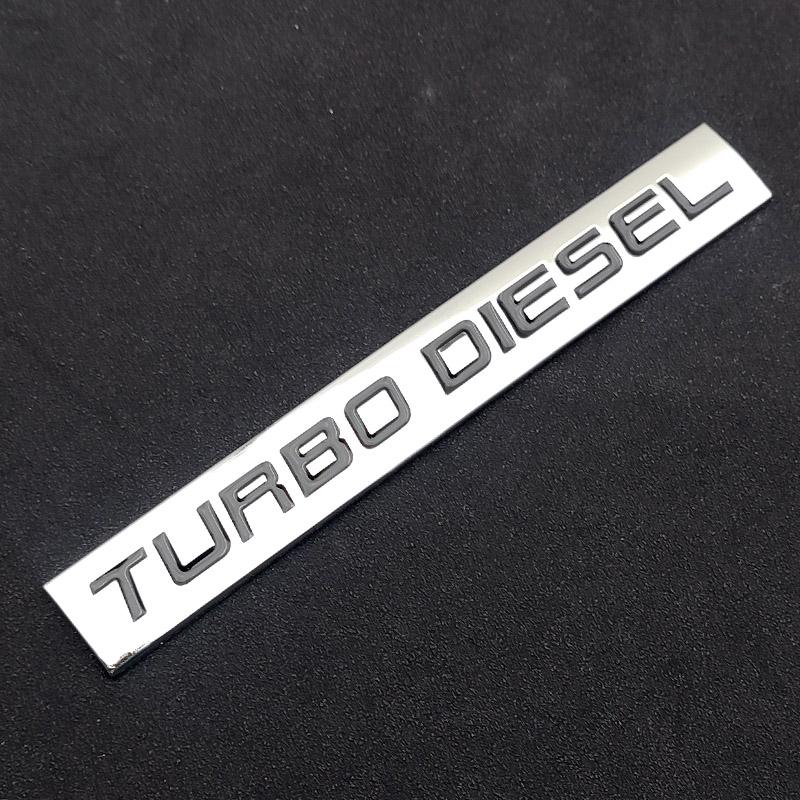 

3d Chrome Metal Rear Trunk Car Badge Logo Turbo Diesel Emblem Sticker RAM 2500 Body Decal Adhesive Stickers Accessories