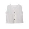 Fashion Wind 2024 New Fall Women's Clothing Stylish Easiest for Match V Neck Knitted Vest 1231948001