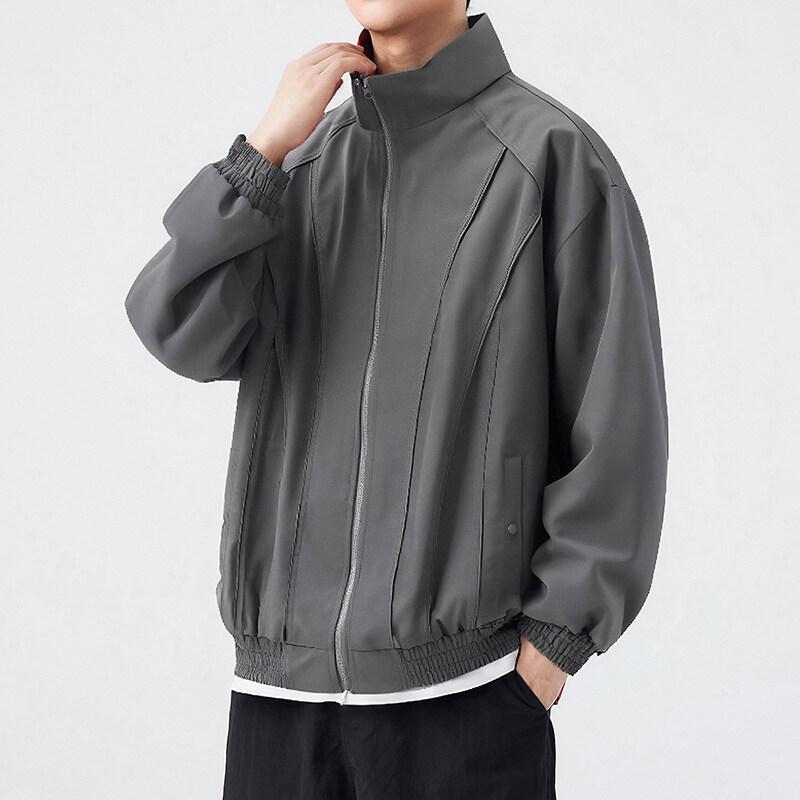 2025 Mens Streetwear Jacket Men Woman Soild Color Jacket Male Outwear Loose Coat Original High Quality Fashion Bomber Jackets