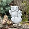 Eagle owls - concrete garden figure