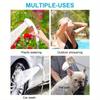 ABS Camping Electric Shower Head Portable Handheld Shower Pump Black Outdoor Shower Head Kit  Beach