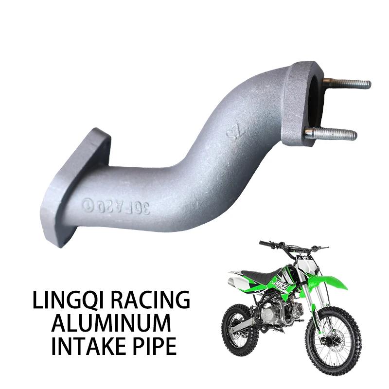 

LINGQI RACING Алюминиевый сплав Детали Впускной Коллектор Карбюратора Трубка Для Внедорожного Квадроцикла Грязевого Байка Картинг Универсальных Мотоциклов серебряный