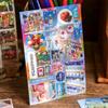 30Sheets Showa Fantasy Series Kawaii Flash Die Cut Sticker Book Diy Junk Journal Diary Scrapbooking Material Stationery Stickers