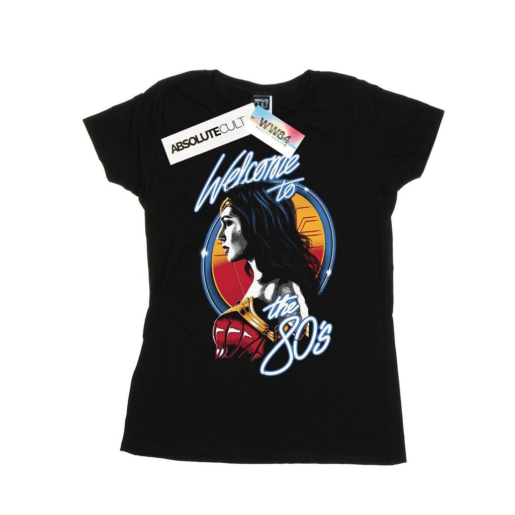 DC Comics Womens/Ladies Wonder Woman 84 Welcome To The 80s Cotton T-Shirt