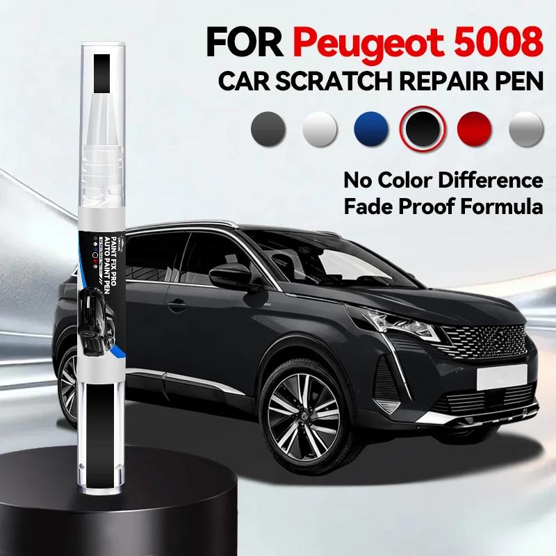 Auto Speziell für Peugeot 5008 2017-2025 P84 Lackreparaturstift Ausbesserungsstift Kratzerentferner DIY Autozubehör Schwarz Weiß Rot Blau